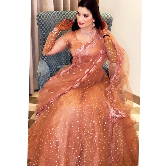 Self designed lehnga - Picture 3 of 6